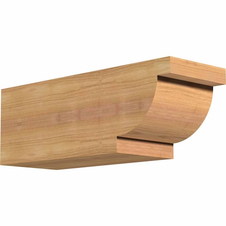 Ekena Millwork Alpine Smooth Rafter Tail, Western Red Cedar, 5 1/2"W x 6"H x 16"L RFT06X06X16ALP00SWR